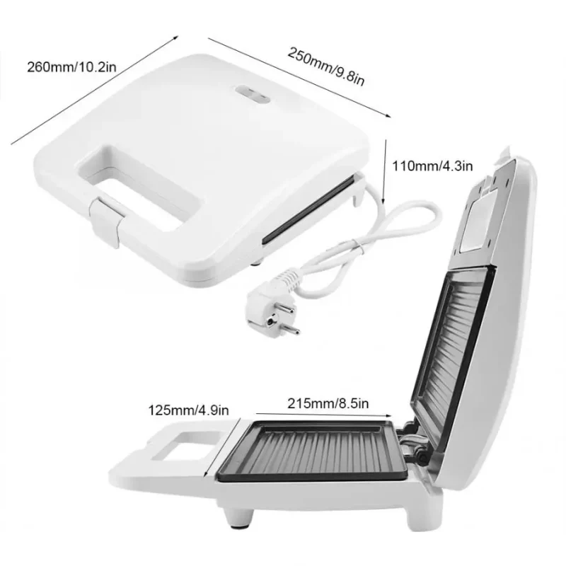 Machine à Panini Blanc – Image 6